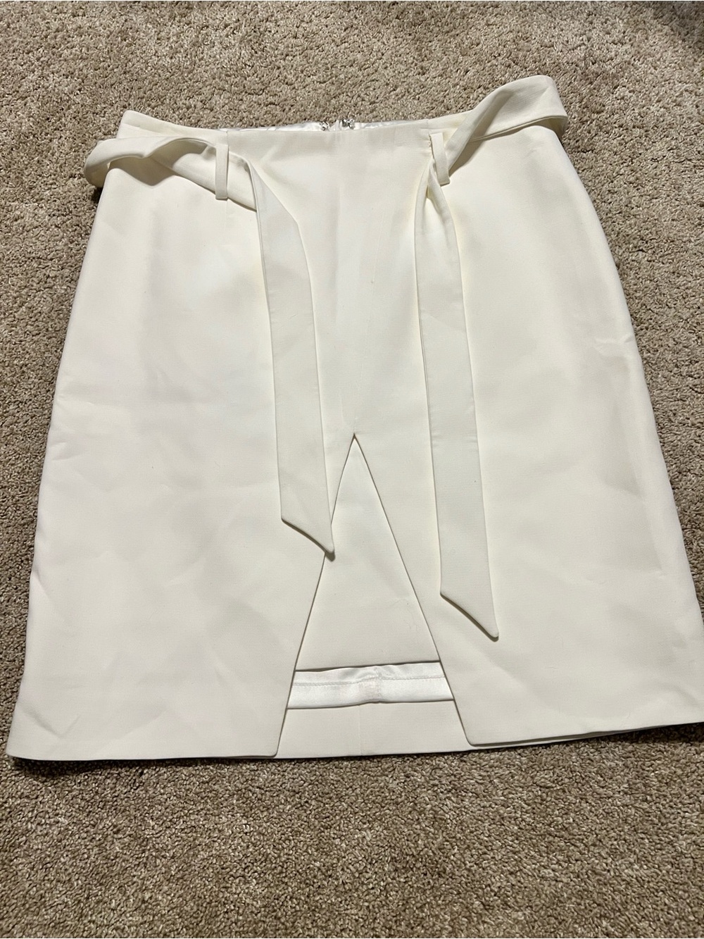 NWT White work skirt!